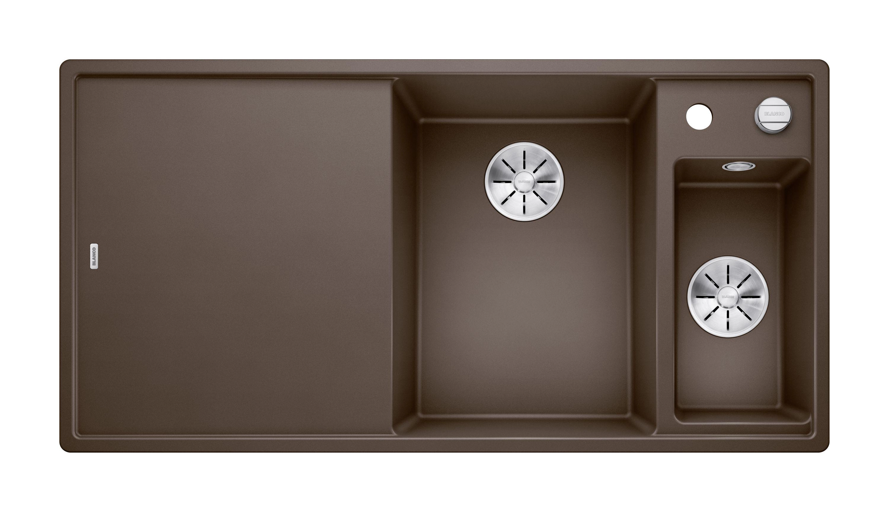 Zlewozmywak Blanco AXIA III 6 S 523471 Komora z prawej strony Granitowy Kawa