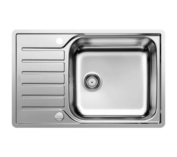 Zlewozmywaki kuchenne - Blanco LANTOS XL 6 S-IF 523140 Stalowy Srebrny