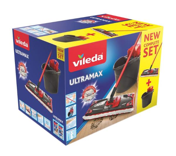 Vileda UltraMax bucket with squeezing basket 1 piece - VMD parfumerie -  drogerie