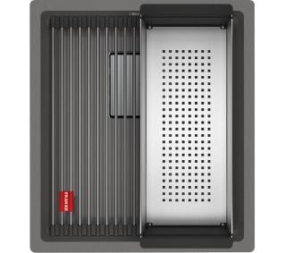 Franke Kanon KNG 110-37 Granitowy Kamienny szary - DRUGI -30%, ALBO 4-TY -80% - Kup na Raty - RRSO 0%