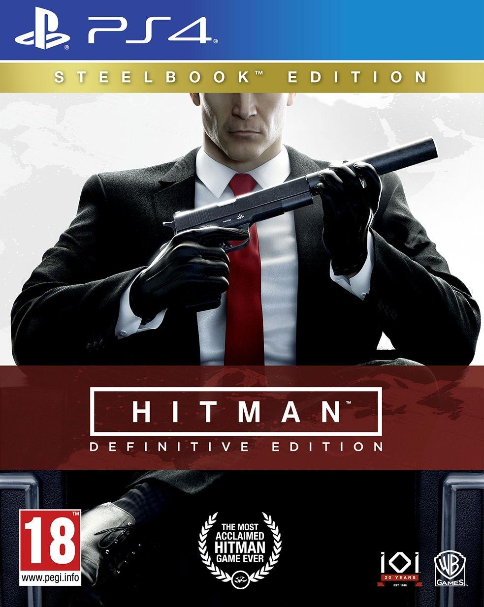 Hitman: Edycja Definitywna + steelbook PS4 / PS5