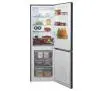 Lodówka Amica FK2695.4FTHAA Pełny No Frost 170cm Czarny Inox