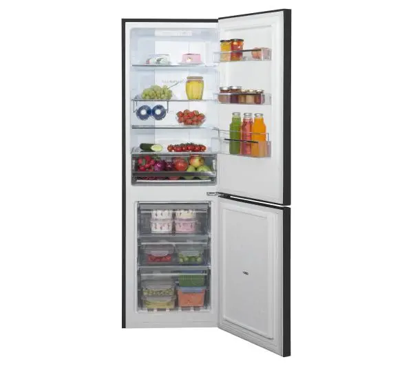 Amica FK2695.4FTHAA Pełny No Frost 170cm Czarny Inox - Kup na Raty - RRSO 0%
