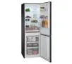 Lodówka Amica FK2695.4FTHAA Pełny No Frost 170cm Czarny Inox