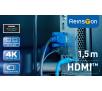 Kabel HDMI Reinston EK027 1,5m Srebrny