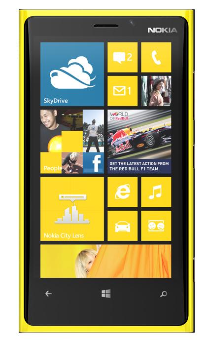 Nokia Lumia 920 (żółty)
