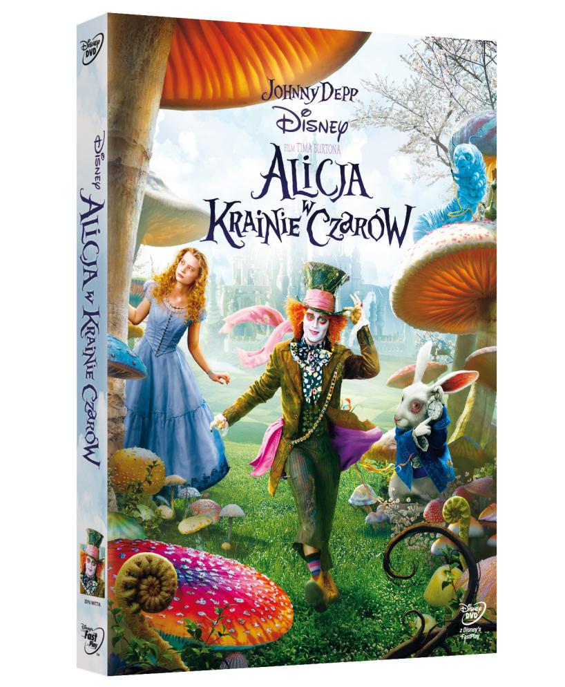Film DVD Alicja w krainie czarów (Burton)