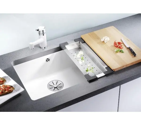 Blanco SUBLINE 500-U 523733 Ceramiczny Biały połysk - DRUGI -30%, ALBO 4-TY -80% - Kup na Raty - RRSO 0%