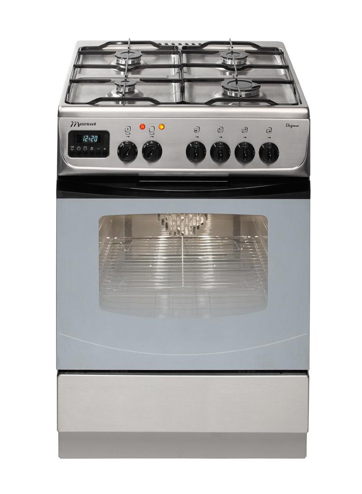 Kuchnia gazowo-elektryczna Mastercook KGE 7334 X Elegance