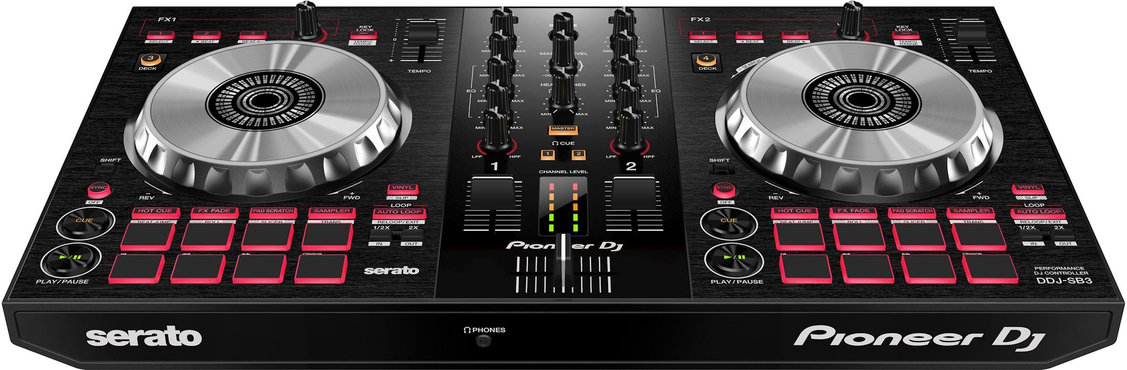 01 pioneer DDJ-SB3 DJコントローラー Kontroler DJ Pioneer DJ DDJ-SB3 - Opinie, Cena - RTV EURO AGD