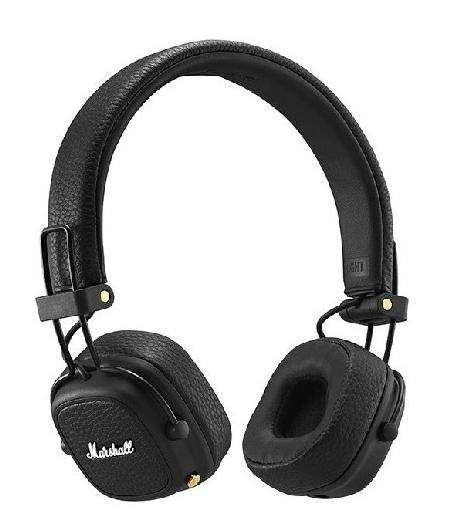 Słuchawki bezprzewodowe Marshall Major III Bluetooth Nauszne Czarny