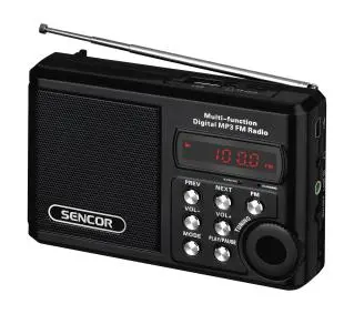Sencor SRD 215 B Radio FM Czarny