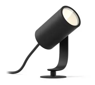 Reflektor ogrodowy Philips Lily Hue Spike Black 17428/30/P7