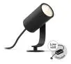 Reflektor ogrodowy Philips Lily Hue Spike Black 17428/30/P7