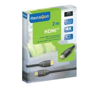 Kabel HDMI Reinston EK020 2m Srebrny