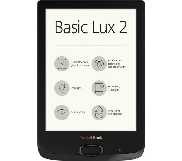 czytnik E-booków Pocketbook 616 Basic Lux 2 (czarny)