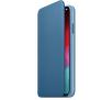 Etui Apple Leather Folio do iPhone Xs Max MRX52ZM/A (szary błękit)