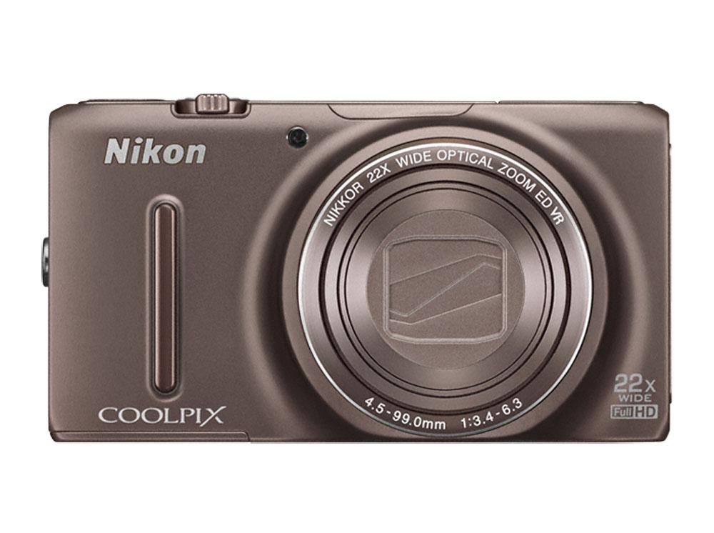 Nikon Coolpix S9500 (brązowy) - Opinie, Cena - RTV EURO AGD
