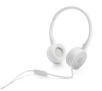 Słuchawki przewodowe z mikrofonem HP H2800 - biały