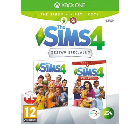 gra The Sims 4 Zestaw Specjalny (Sims 4 + Psy i Koty) Gra na Xbox One (Kompatybilna z Xbox Series X)