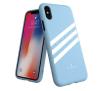 Etui Adidas Moulded Case PU Suede iPhone X/Xs (niebieski)
