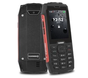 Telefon myPhone Hammer 4 (czerwony)