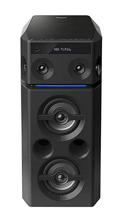 Power Audio Panasonic SC-UA30 300W Bluetooth Radio FM Czarny