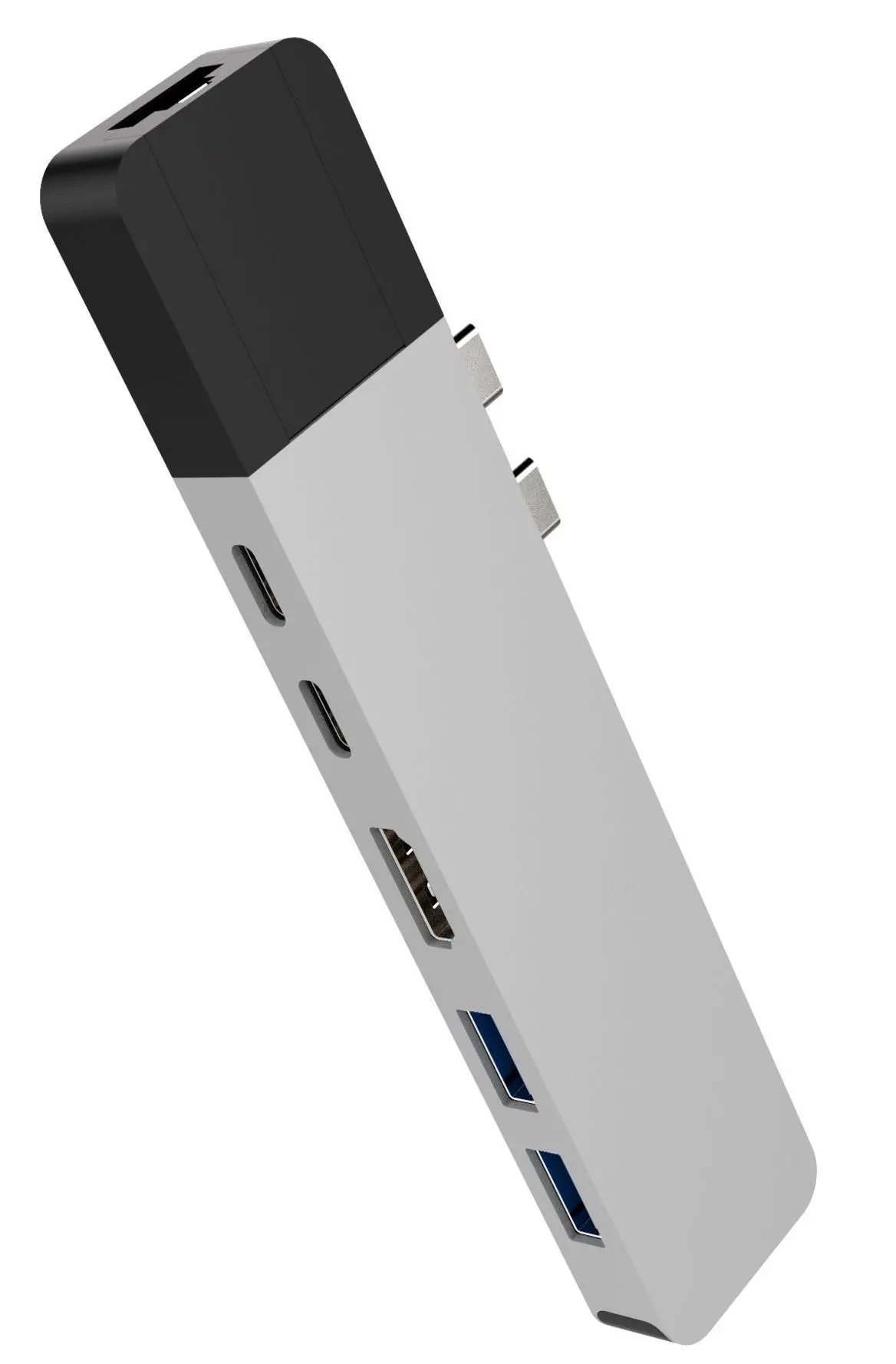 Hub USB Hyper HyperDrive NET 6-in-2 Hub dla USB-C MacBook Pro Srebrny