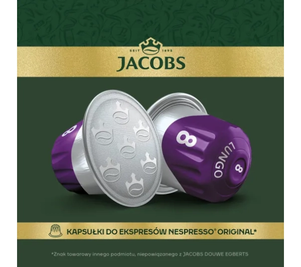 Jacobs Lungo 8 Intenso 10szt.