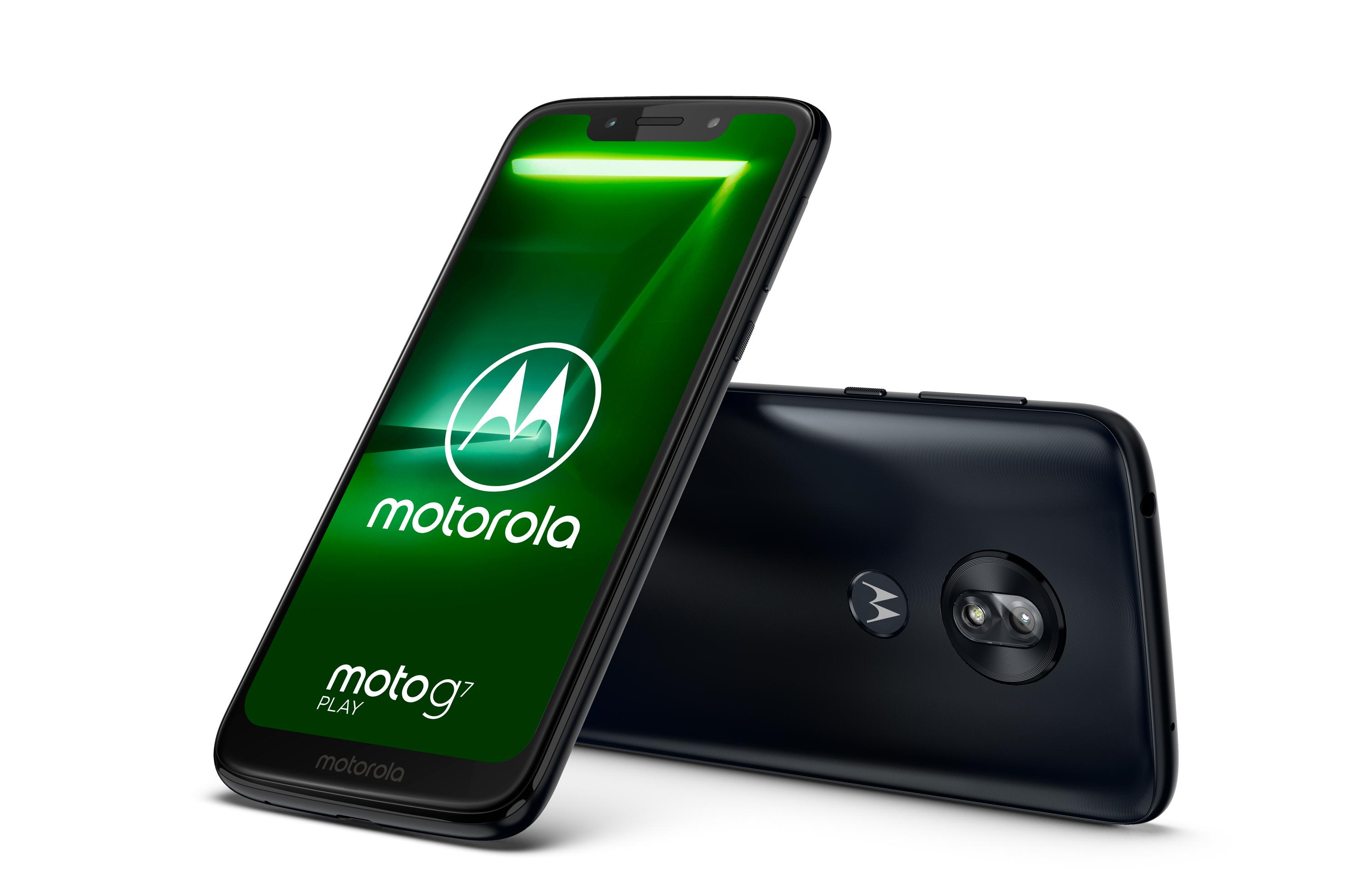 Smartfon Motorola Moto G7 Play 2GB (granatowy)