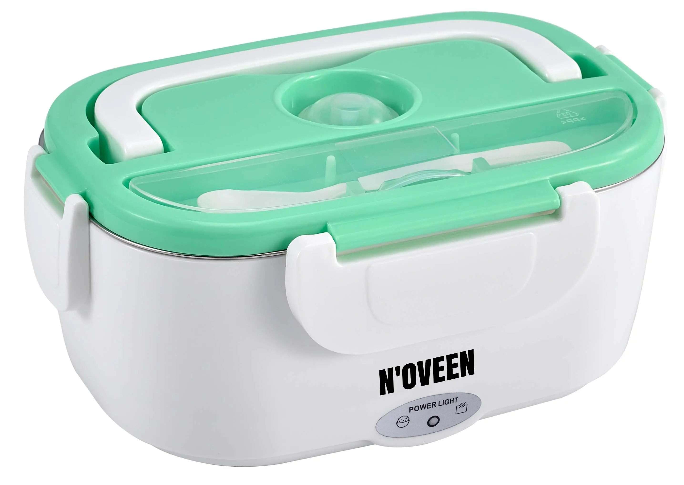 Lunchbox podgrzewany N'oveen LB420 1,1l Miętowy