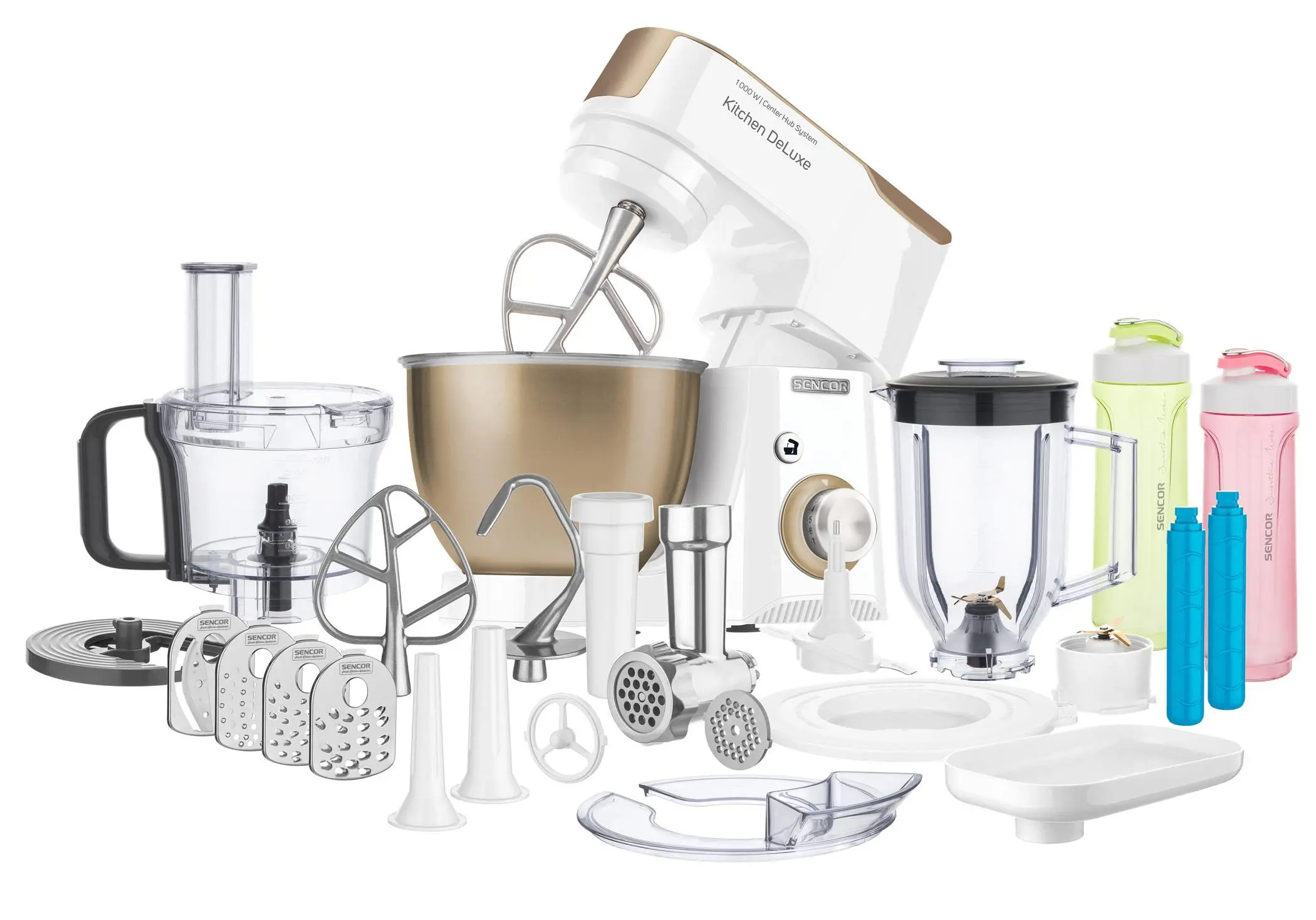 Robot planetarny Sencor STM 4467CH 1000W Maszynka do mielenia Rozdrabniacz Blender kielichowy