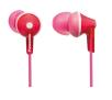 Słuchawki przewodowe Panasonic RP-HJE125E-P Dokanałowe Różowy