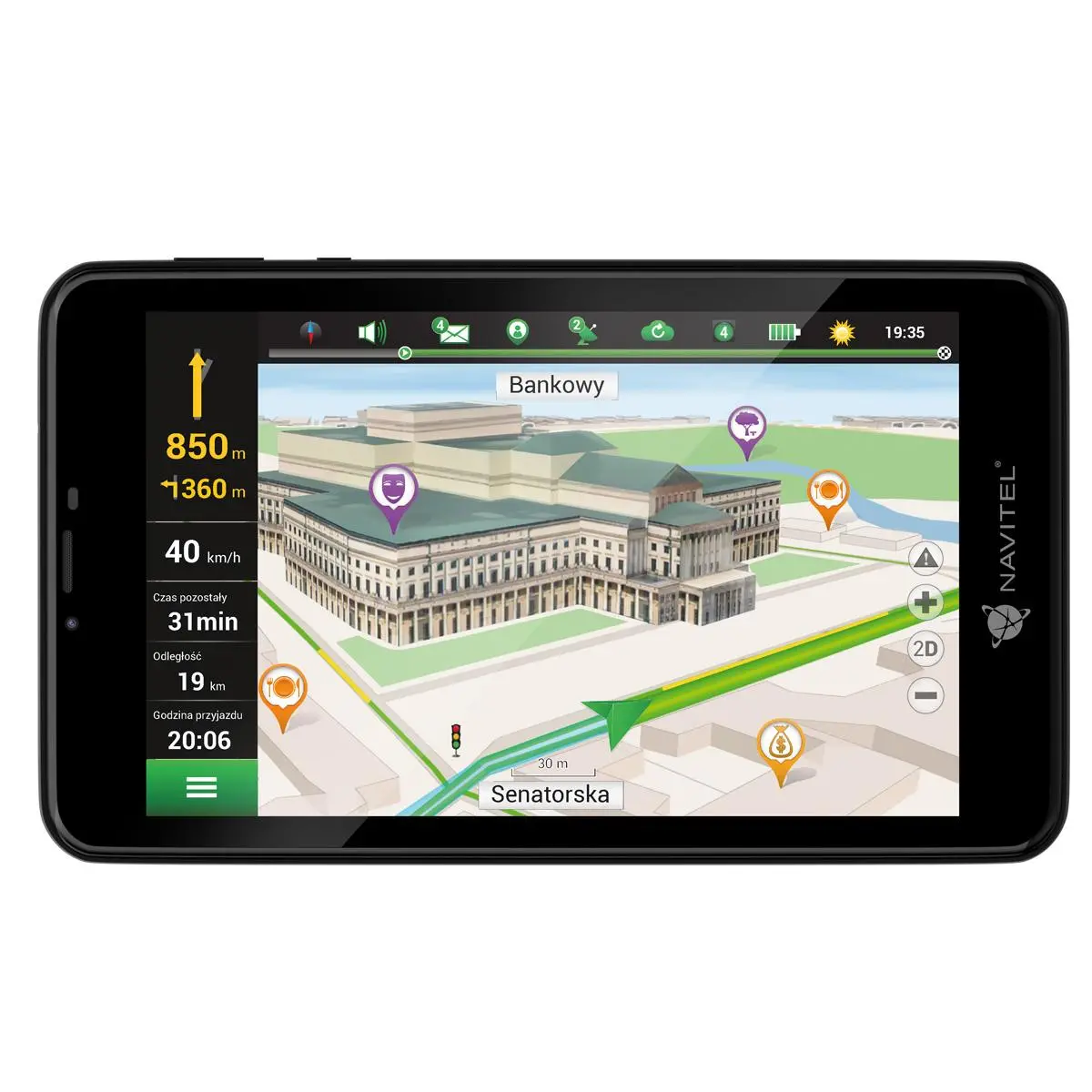 Nawigacja Navitel T757 LTE