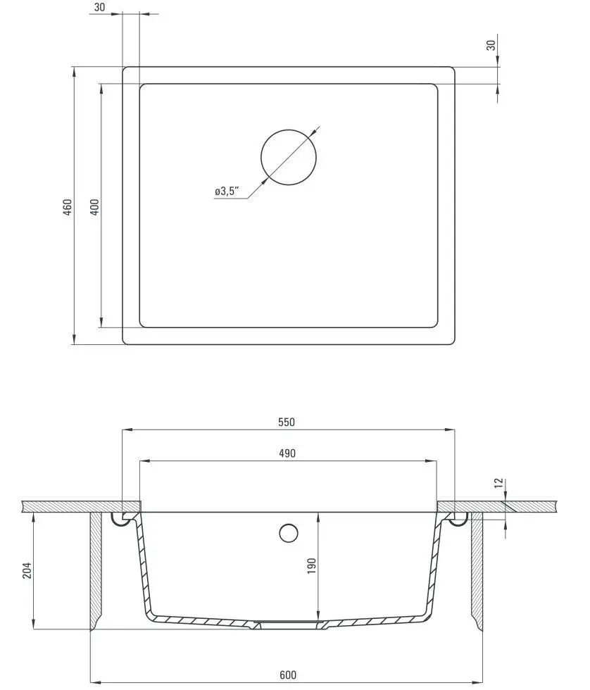фото Кухонна мийка Deante Corda ZQA S10C