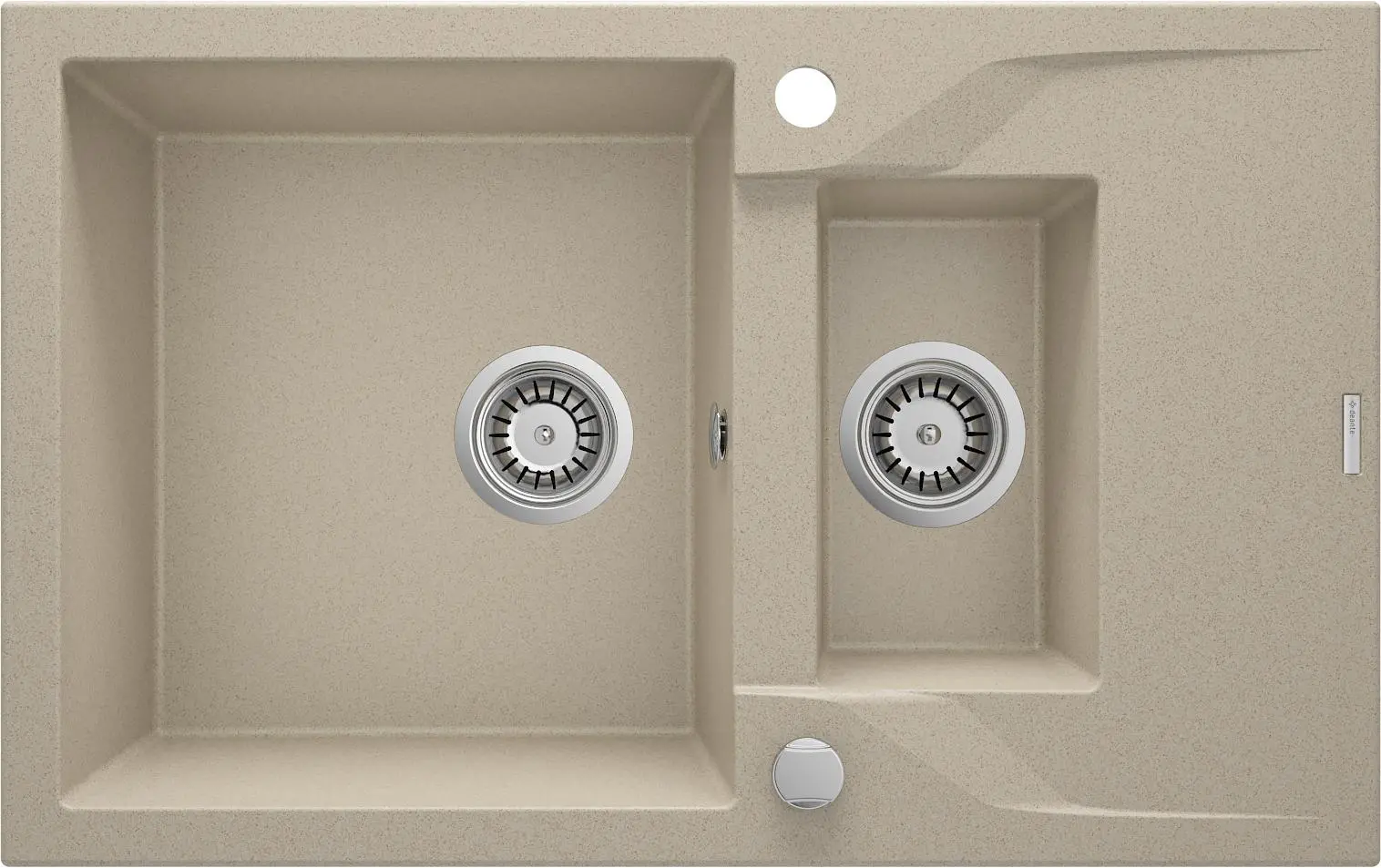 Zlewozmywak Deante Andante ZQN 7513 Granitowy Piaskowy