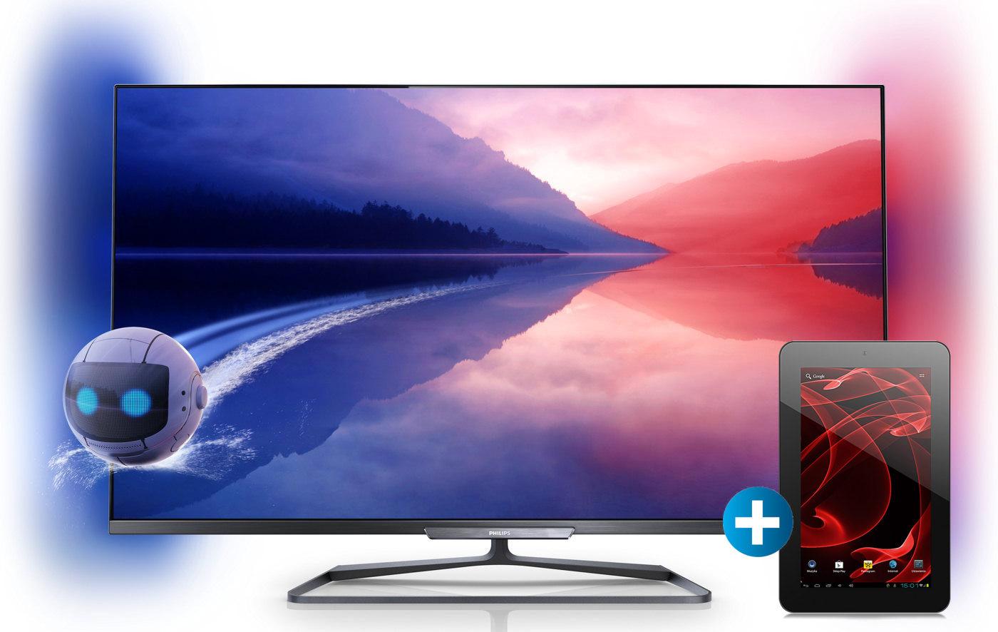 Telewizor Philips 47PFL6008K + tablet Pentagram TAB 7.5