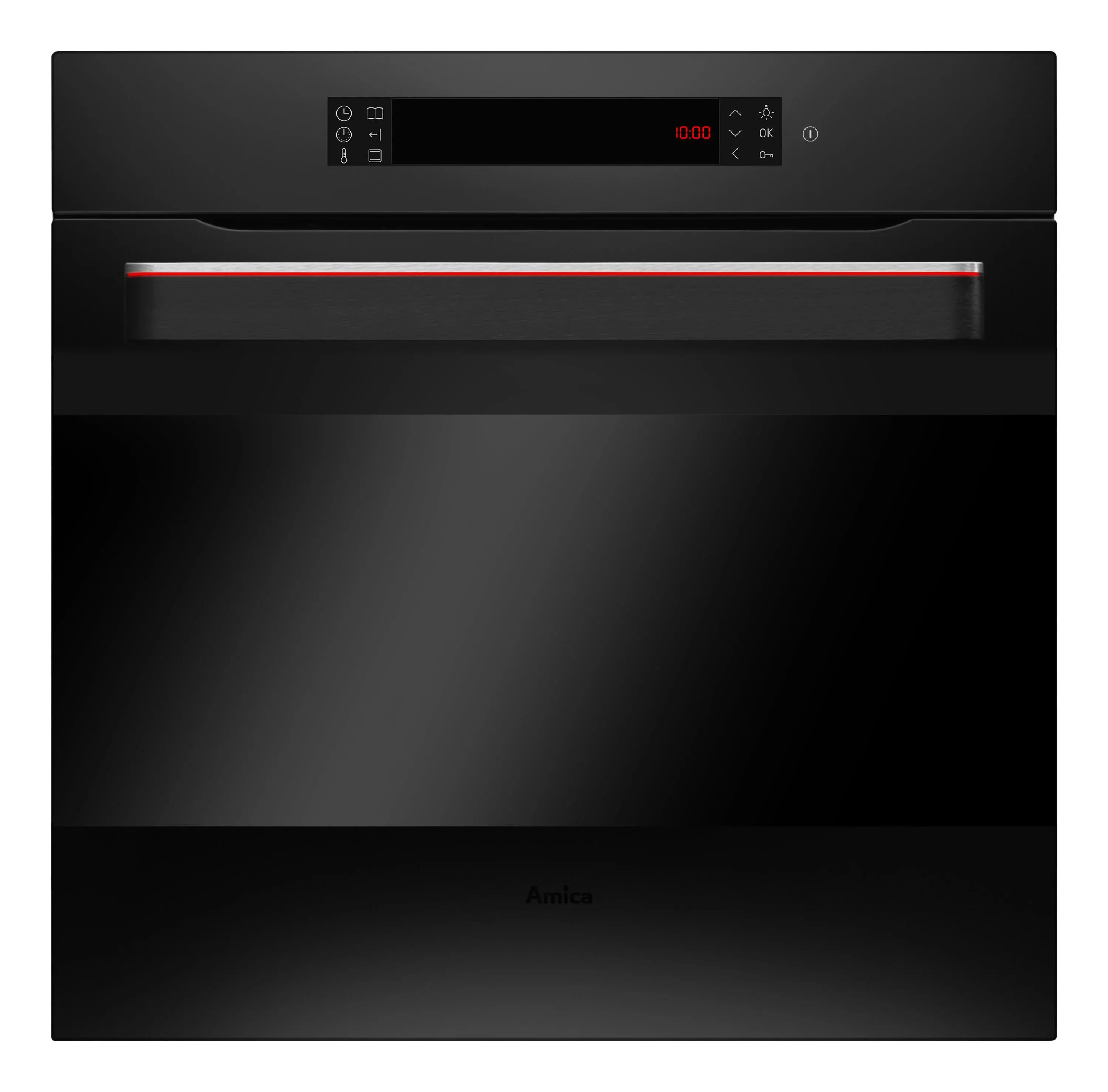 Piekarnik elektryczny Amica ED77589BA+ Q-Type Pyro Termoobieg Zdalne sterowanie Czarny