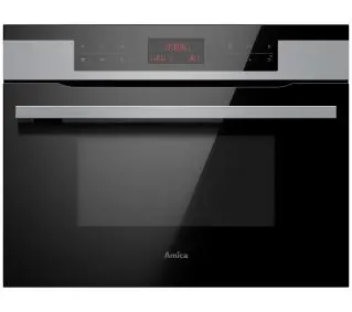 Amica AMMB44E2GCI X-Type Termoobieg Srebrno-czarny - DRUGI -30%, ALBO 5-TY ZA 1ZŁ - Kup na Raty - RRSO 0%