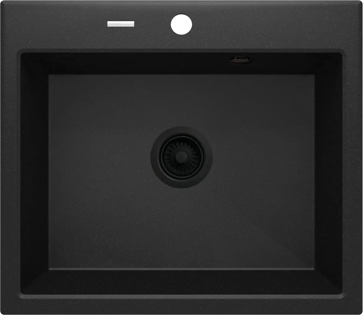 Zlewozmywak Deante Andante ZQN G103 Granitowy Grafitowy/Metalik