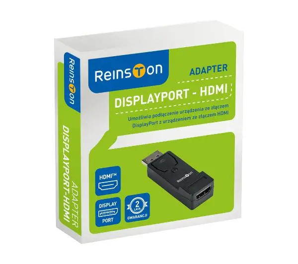 Фото - Кабель Reinston EDV004 DisplayPort na HDMI 