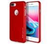 Etui Mercury I-Jelly iPhone 8 (czerwony/wycięcie)