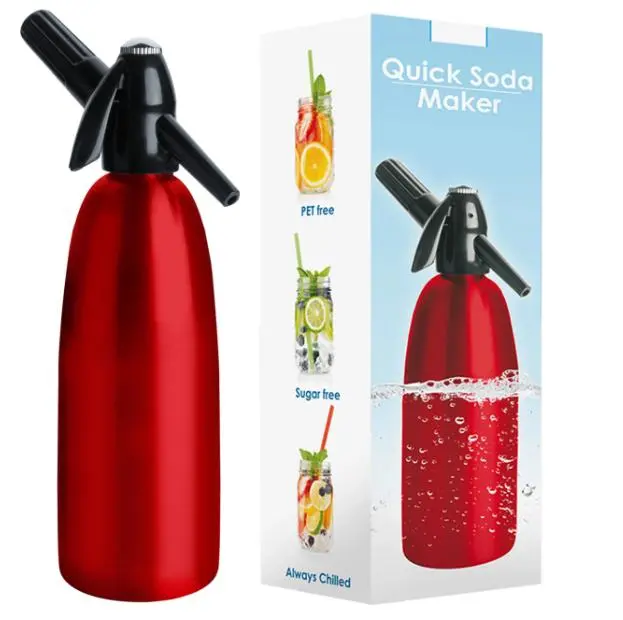 Saturator ART Quick soda SA-01 D Czerwony