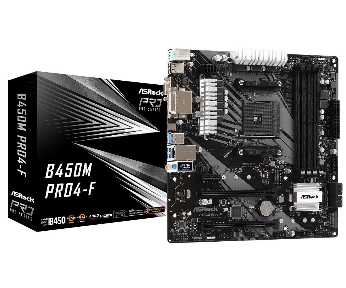 Płyta główna ASrock B450M Pro4-F