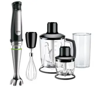 Blender Braun MultiQuick 7 MQ7045 1000W Szatkownica Rozdrabniacz Końcówka do ubijania