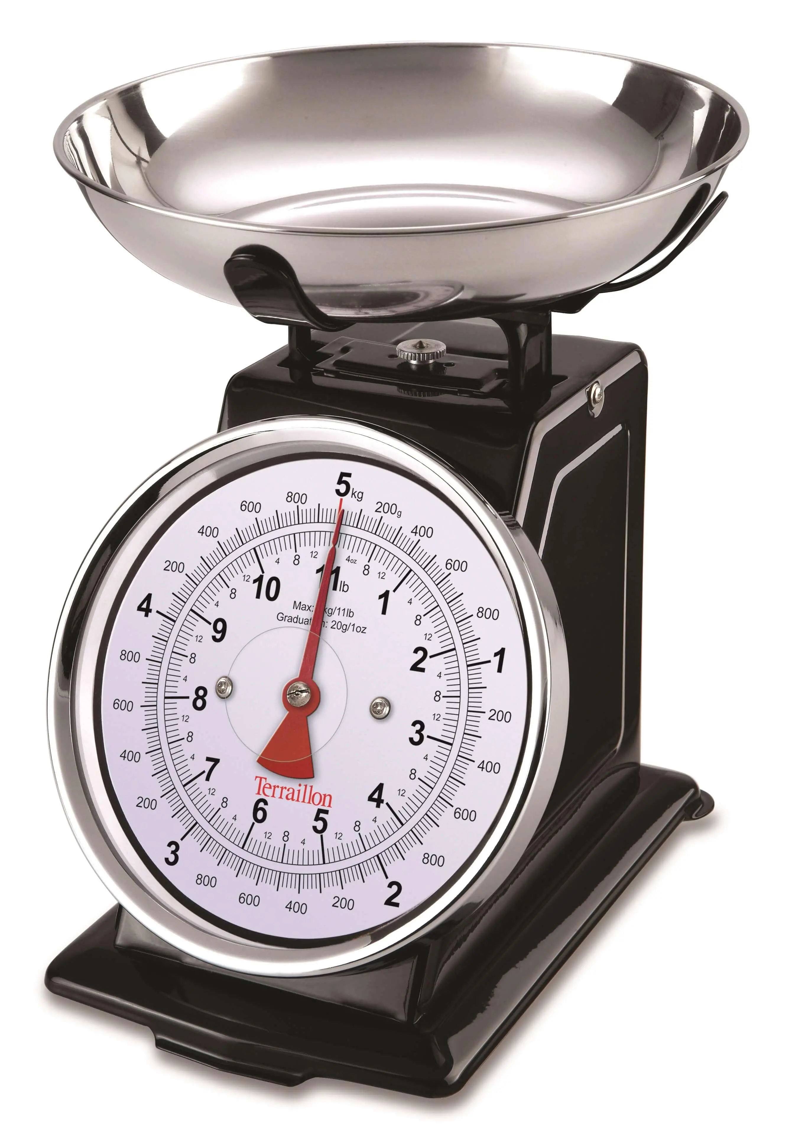 Waga Terraillon 14477 Black Tarowanie 5kg