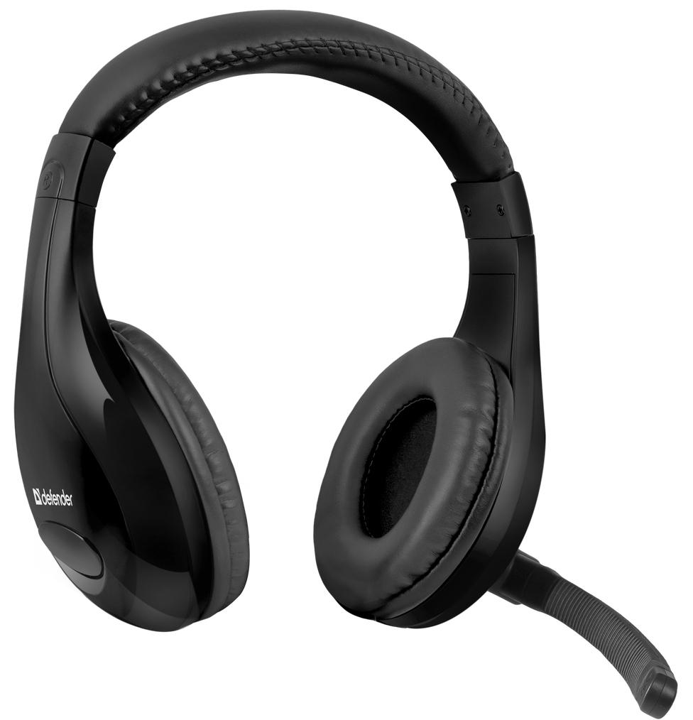 Słuchawki przewodowe z mikrofonem Defender Warhead G-170