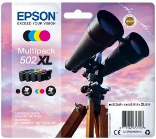 Epson 502 MultiPack XL C13T02W64010 Cmyk 28,4 ml - Kup na Raty - RRSO 0%