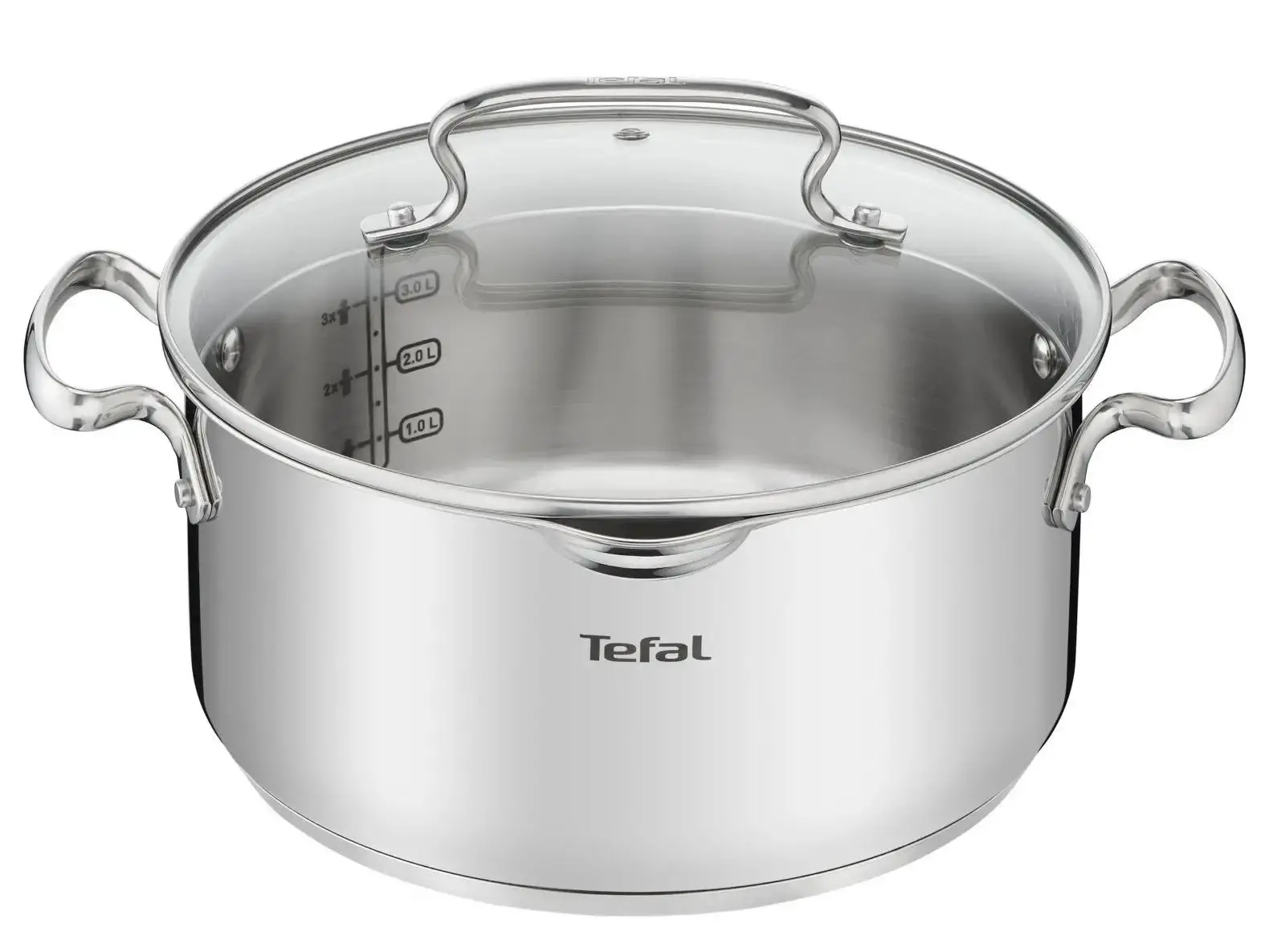 Garnek Tefal Duetto+ G7194655 Indukcja Stal nierdzewna 5l