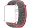 Topp Pasek do Apple Watch 38/40 mm (szaro-czerwony)